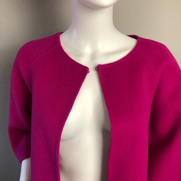 Victor Alfaro Cape Sweater Size 8 Pink - Picture 5 of 7